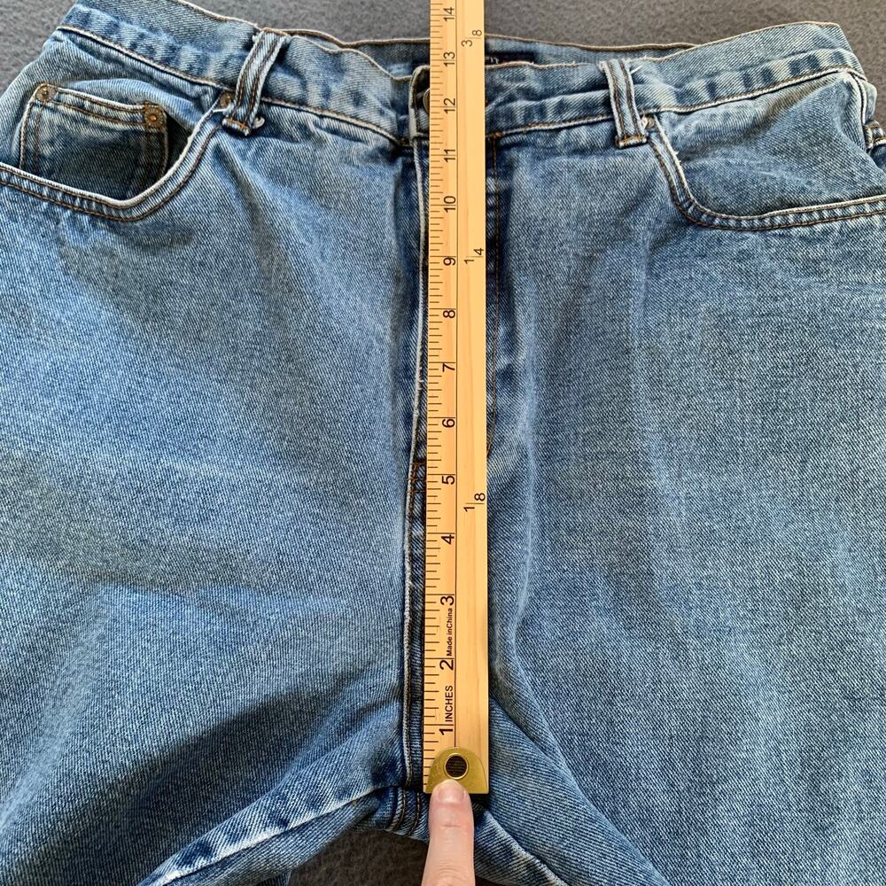 Vintage Bill Blass Jeans Easy Fit Mom Taper Fit Size 14 Blue Denim Retro 90s - Picture 12 of 13